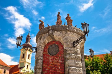 Karlovac şehir kare mimari Ayrıntılar