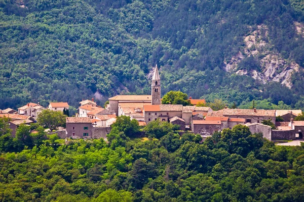 Village of Roc in istrian inland — Stock Photo, Image