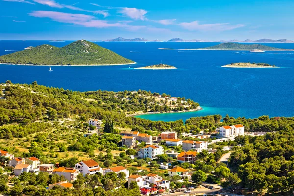 Vistas al parque nacional de las islas Kornati desde Drage —  Fotos de Stock