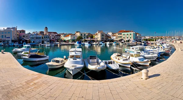 Vodice harbor and waterfront summer view — Stock Photo, Image