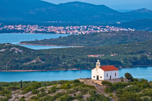 Vista do arquipélago de Island of Murter — Fotografia de Stock