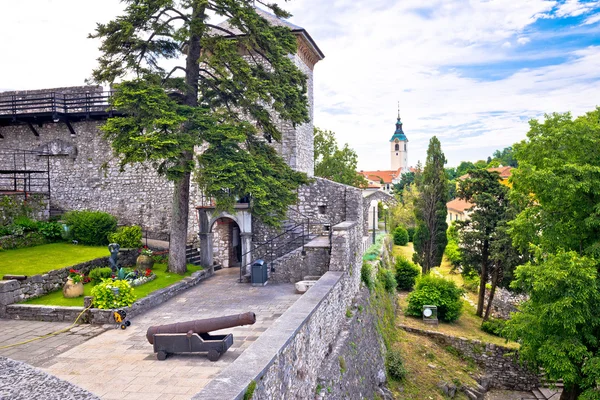 Old town of Trsat near Rijeka — Stock Photo, Image