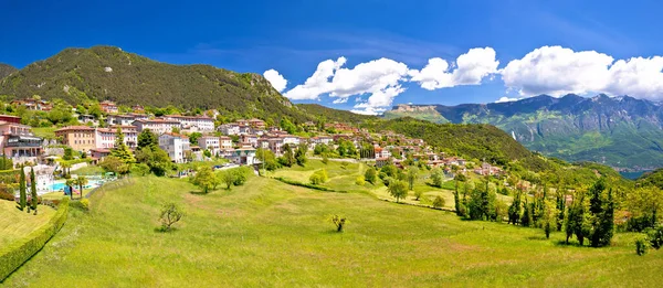 Idylliska Byn Vesio Dolomiterna Alperna Ovanför Limone Sul Garda Regionen — Stockfoto