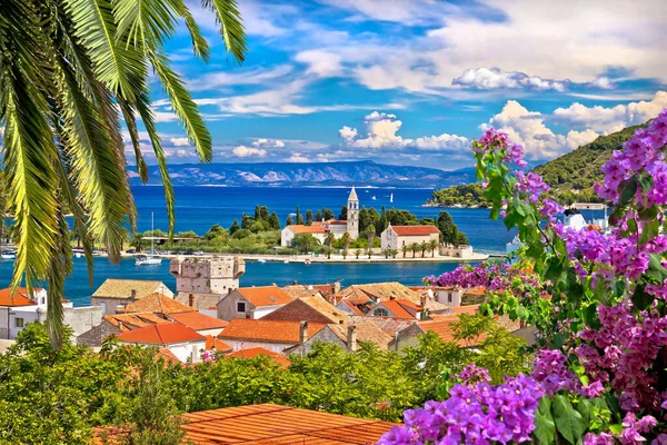 Malownicza Wyspa Vis Dalmacja Chorwacja — Zdjęcie stockowe