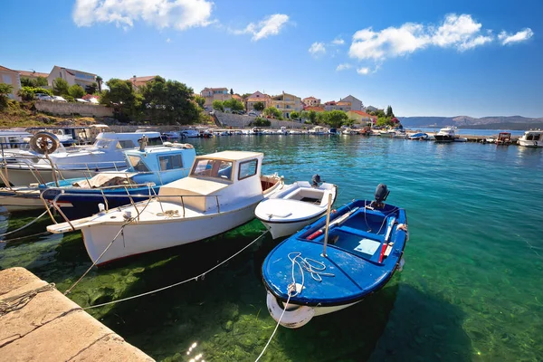 Brodarica Village Adriatic Sea Sibenik Archipelago Dalmatia Croácia — Fotografia de Stock