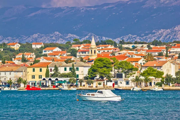 Città di Novalja sull'isola di Pag — Foto Stock