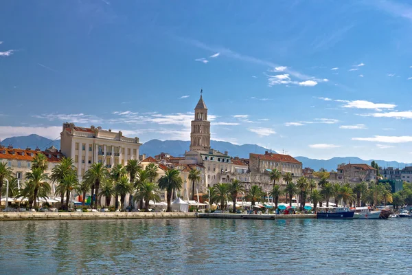 Zobacz promenady Palma waterfront Split — Zdjęcie stockowe