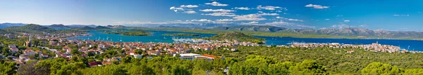 Blick auf die kroatischen Inseln Murter und Kornati — Stockfoto