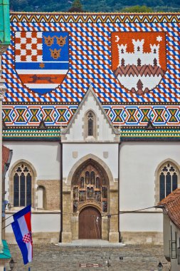 Saint Mark kilise cephe dikey görünüm
