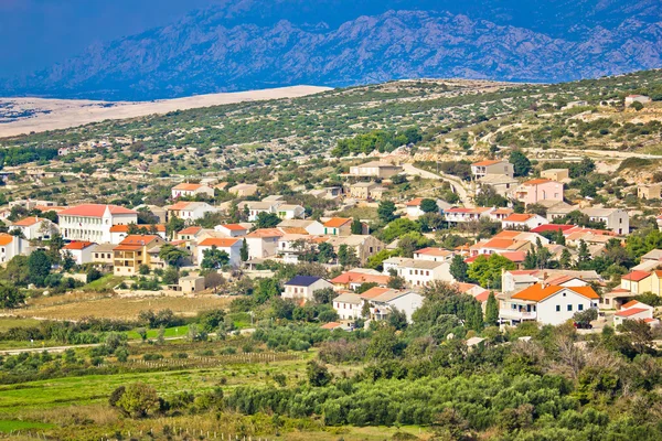 Picturesque Mediterranean island village of Kolan — Stock Photo, Image