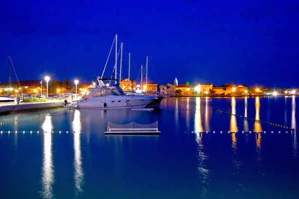 Yachting destination i Sukošan bay — Stockfoto