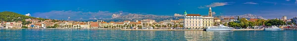 Split waterfront megapanoramic summer view — Stock Photo, Image