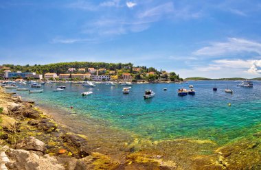 su manzaralı hvar Adası