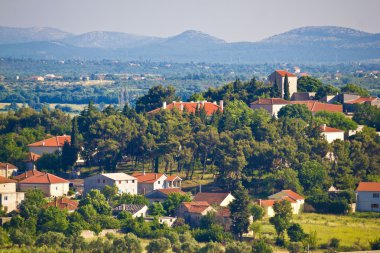Benkovac şehir eski mimari görünümü
