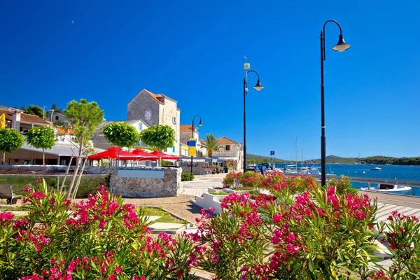 Colorful Adriatic town of Rogoznica — Stock Photo, Image