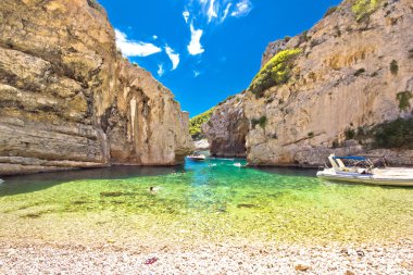Stinva bay beach Vis Adası