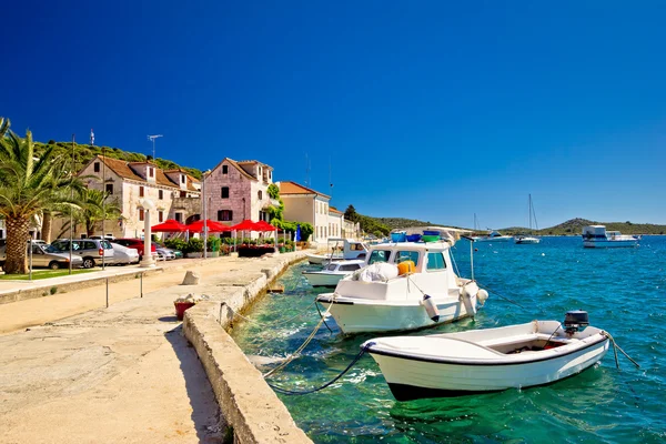 Città di Rogoznica sulla costa adriatica — Foto Stock