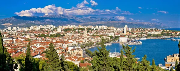 Cidade de Split vista panorâmica — Fotografia de Stock