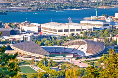 Hajduk Split Poljud Stadyumu havadan görünümü