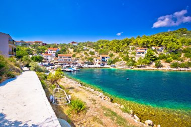 Dugi otok Adası pictoresque Köyü