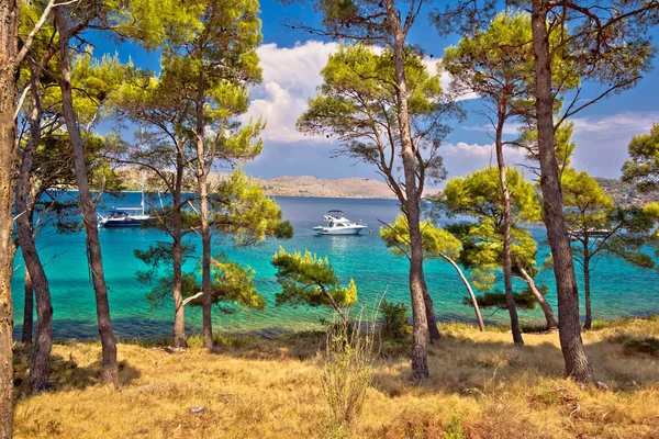 Bahía de Telascica Parque Natural Destino náutico —  Fotos de Stock