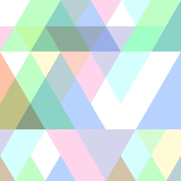 Geometrische patroon in pastel kleuren — Stockvector