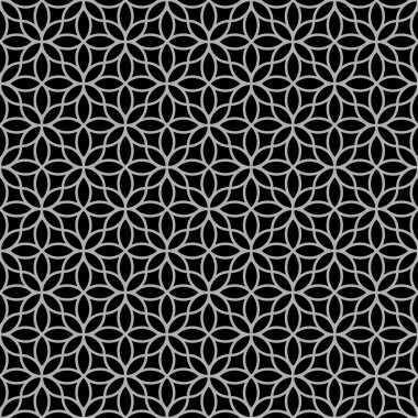 Soyut çiçek desenleri.