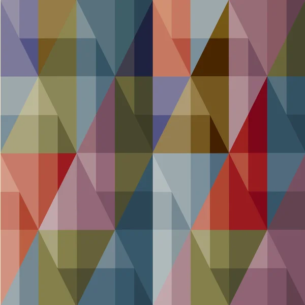 Abstracte geometrische gekleurde figuren — Stockvector