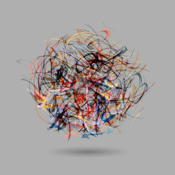 抽象炫彩球 — 图库矢量图片