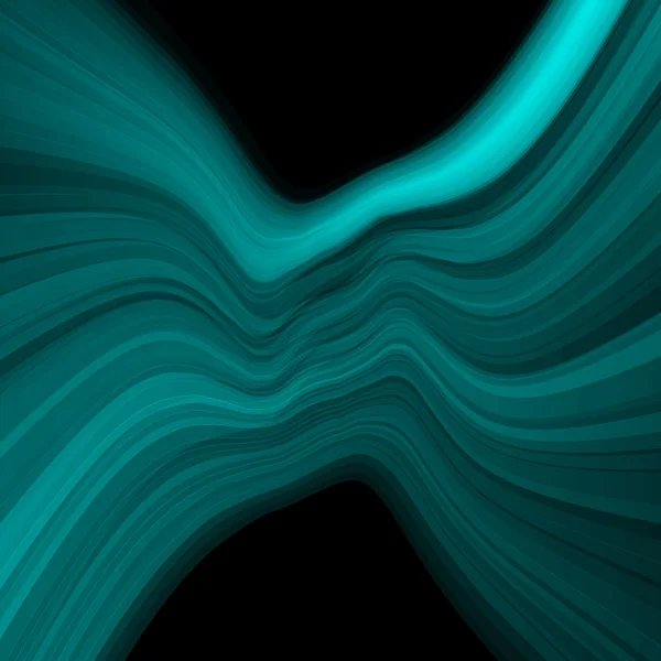 Fundo abstrato mágico com ondas — Vetor de Stock