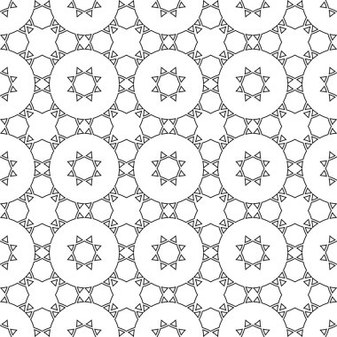 Hassas Dikişsiz etnik desen