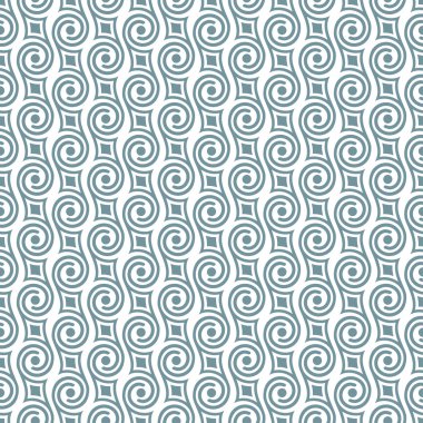 Swirls ile şık retro desen