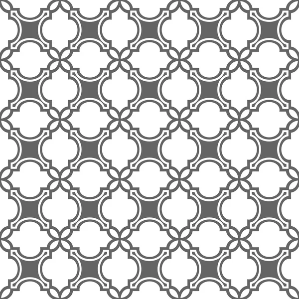 Monochrome pattern in oriental style — Stock Vector