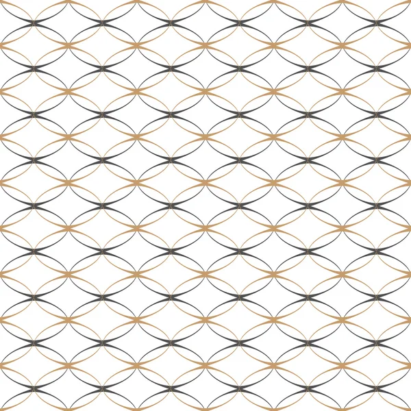 타원 레이스 원활한 패턴 — 스톡 벡터