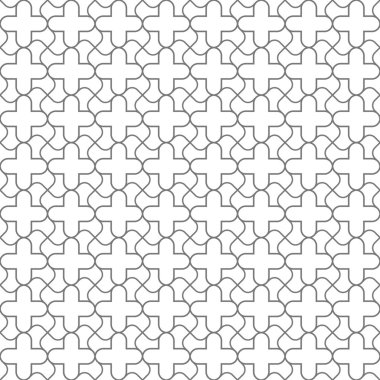 Oryantal tarzda geometrik desen