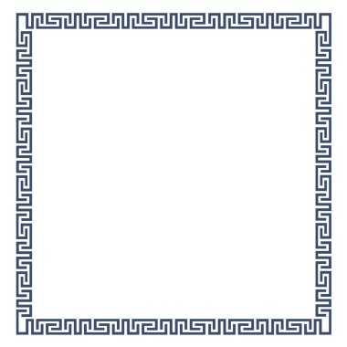 Yunan tarzı tasarım dekoratif çerçeve