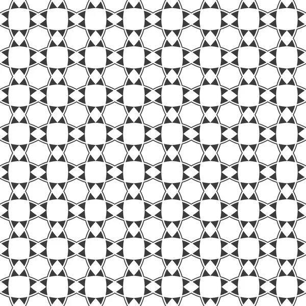 Abstract black and white seamless pattern — Stock Vector