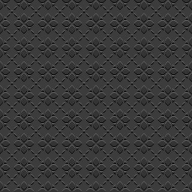 Oryantal tarzda Dikişsiz Çiçek Deseni