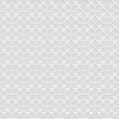 Oryantal tarzda Dikişsiz Çiçek Deseni