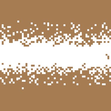 Kahverengi Soyut Piksel Arka Plan 