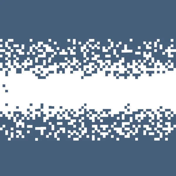 Синій абстрактний піксельний фон — стоковий вектор