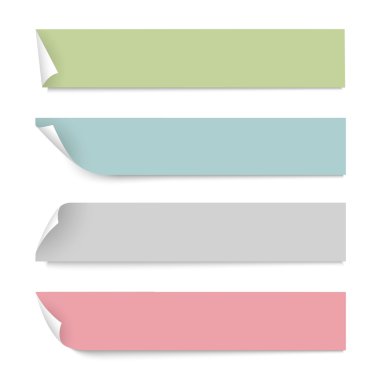 Renk kağıt afiş gölgeler