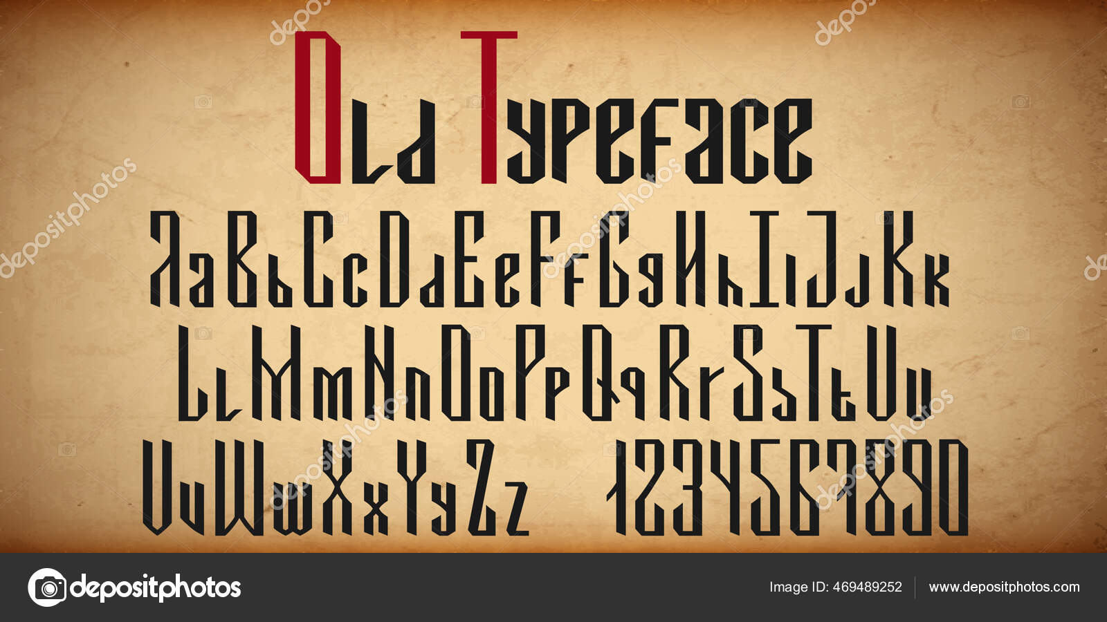 Russian Geometric Font Alphabet Uppercase Lowercase Letters.