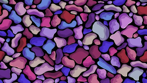 Rocas Coloridas Costa Fondo Vectorial Estilo Acuarela Fondo Pantalla Textura — Archivo Imágenes Vectoriales