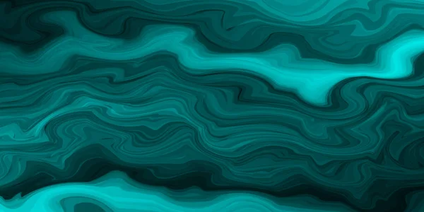 Fond Turquoise Marbre Stylisé Texture Vectorielle Malachite Fond Abstrait Vectoriel — Image vectorielle