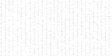 Beyaz kumaş dokusu, stilize edilmiş grunge arka planı. Soyut yarım ton vektör çizimi