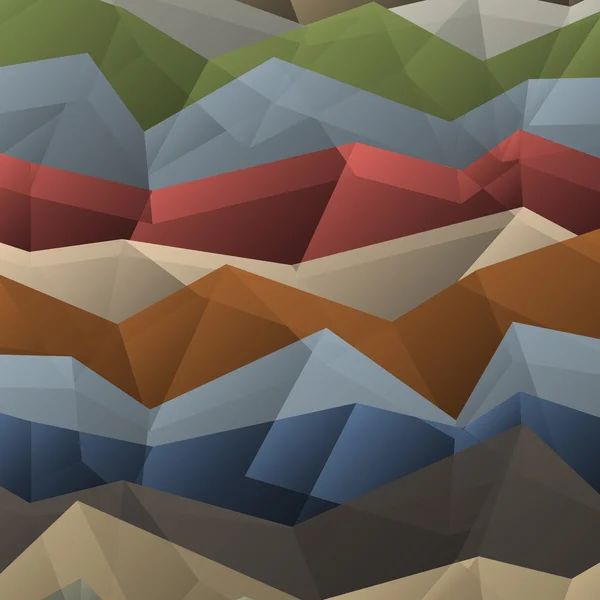Abstracte gekleurde geometrische patroon — Stockvector