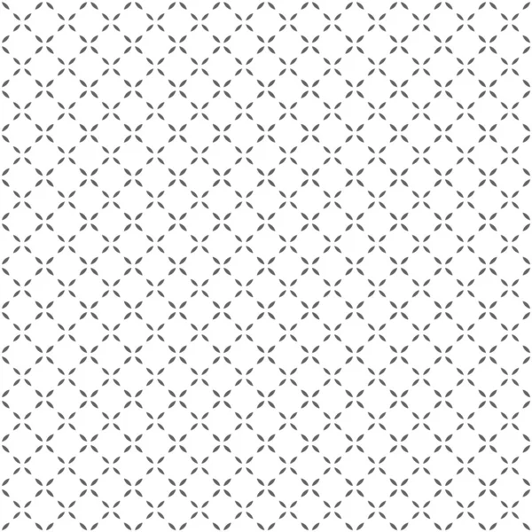 Simple black-white seamless geometric pattern — Stock Vector