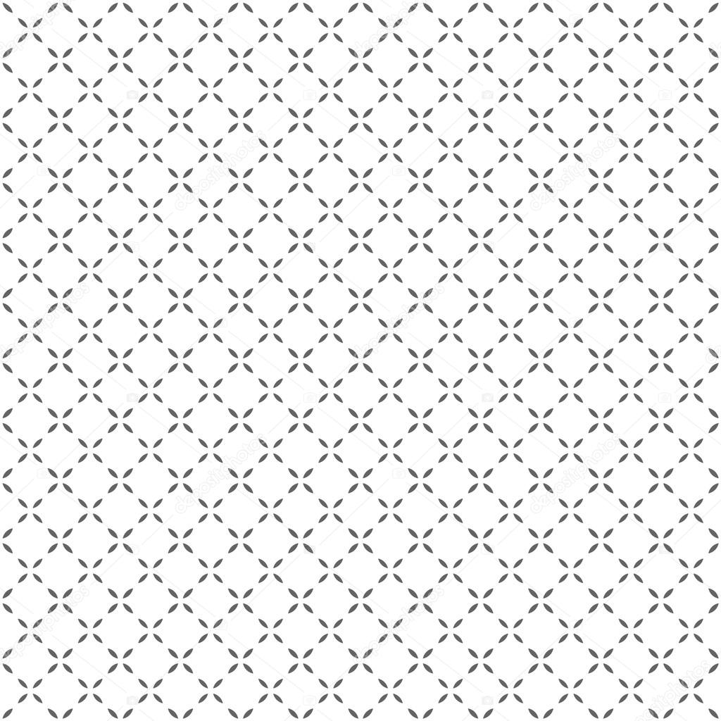 Simple black-white seamless geometric pattern