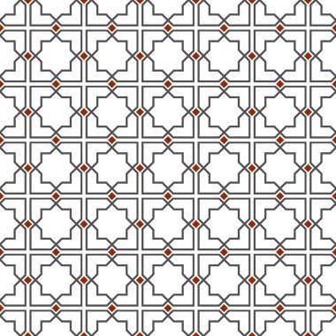 İslami tarzda kusursuz desen